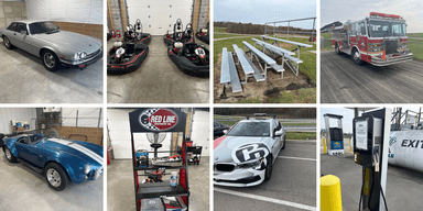 Över 500 auktioner på denna bana med allt från bilar till konferensutrustning. (Foto: Proxibid)