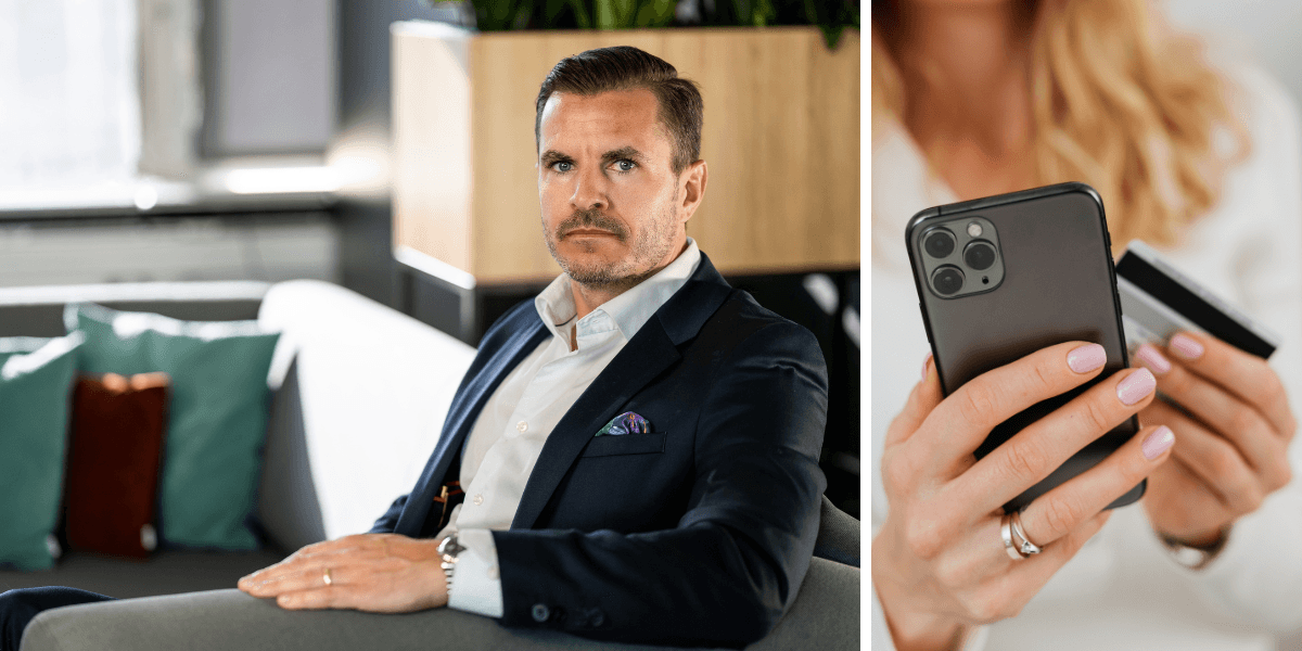 Det är troligt att 2026 blir året då cyberkriminalitet slutar vara en tjänstebransch och i stället blir en helt automatiserad industri, säger Martin Fribrock, Sverigechef på Trend Micro. (Foto: Trend Micro och Canva)