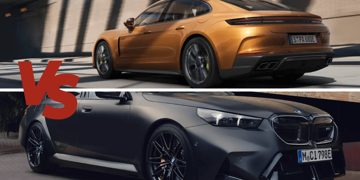 Vem vinner fighten? (Foto: BMW och Porsche)