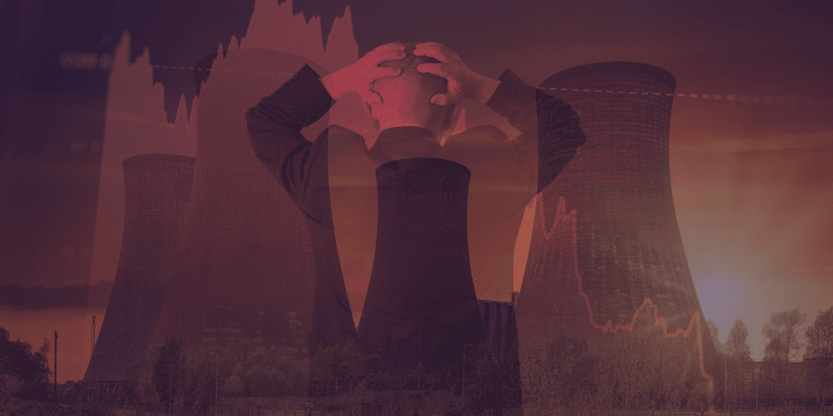 Kärnkraftssektorn pressas av fallande aktiekurser när investerare lämnar.