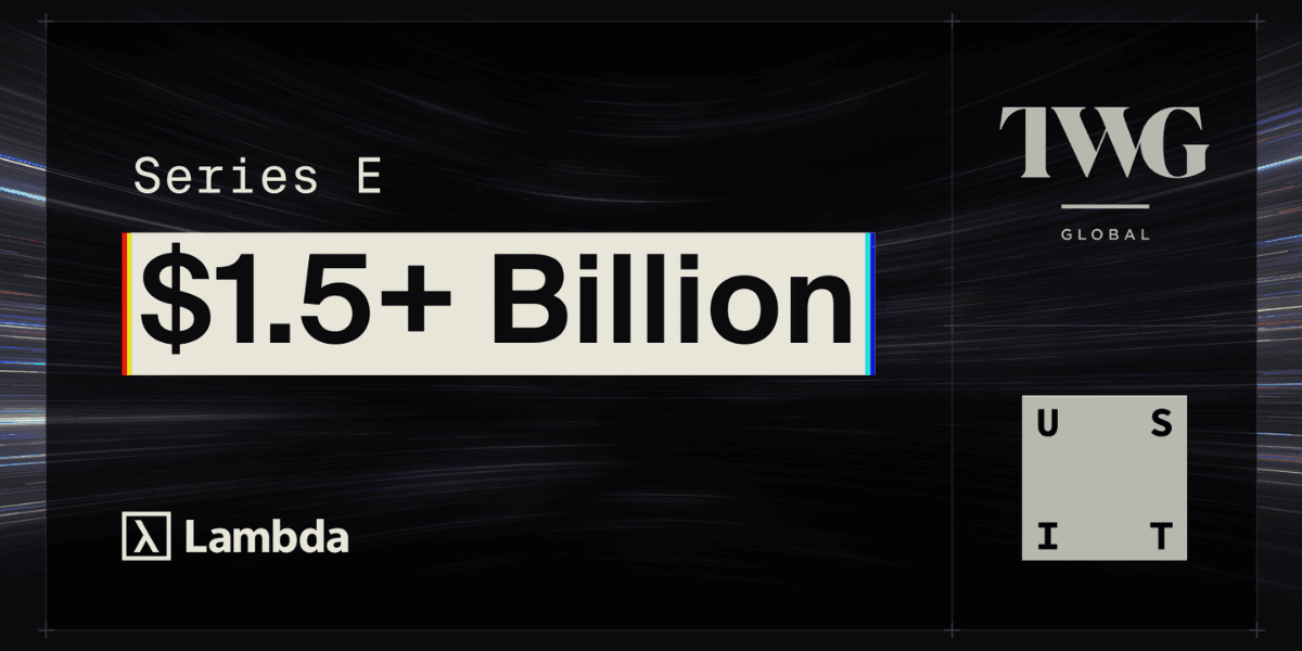 Lambda driver flera AI-datacenter i USA och konkurrerar direkt med exempelvis CoreWeave. (Foto: Lambda)