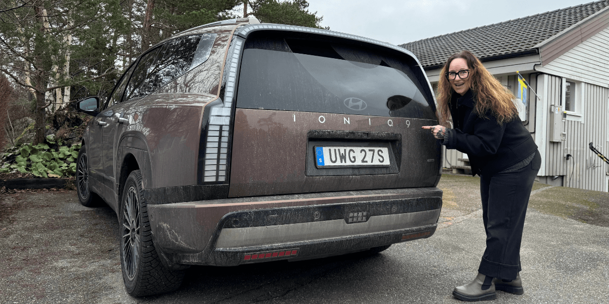 Då har vi rattat stora Hyundai Ionic 9. (Foto: Åsa wallenrud)
