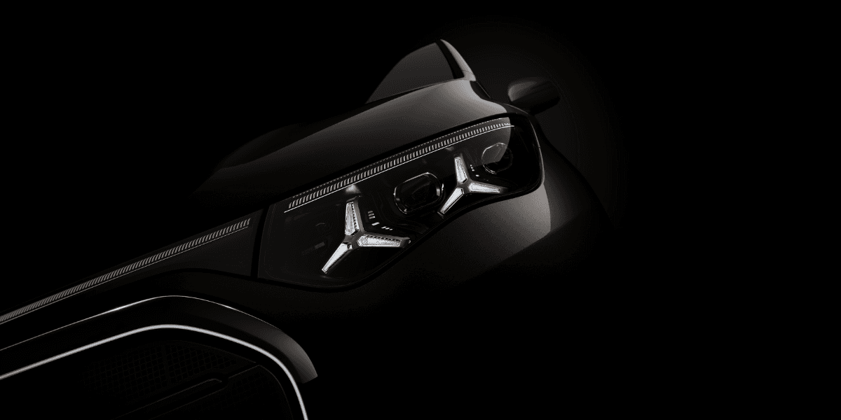 Det här är det enda vi får se just nu. (Foto: Mercedes-Benz)