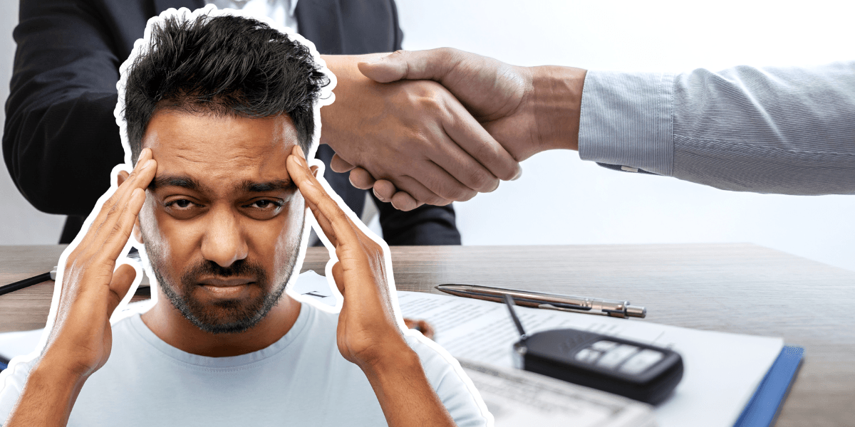 Bilparken förnyas och lånen kommer på köpet. Men hur illa är det ? (Foto: Canva, bilden är ett montage)