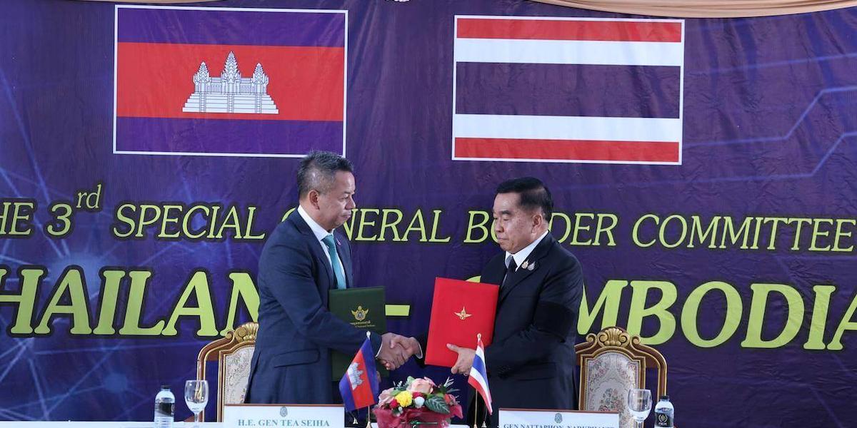 Thailand och Kambodja