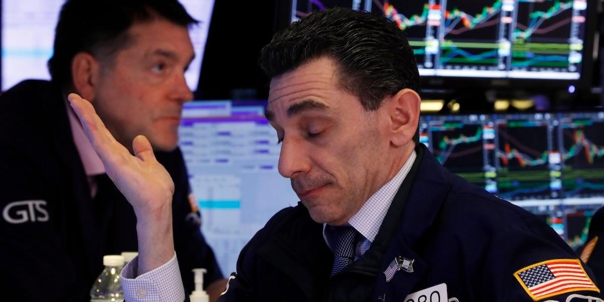 Wall Street-indexen backade på måndagen och det gjorde öven bitcoin.