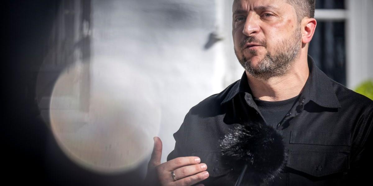 Zelenskyj rapportera arbete "dygnet runt" för fred