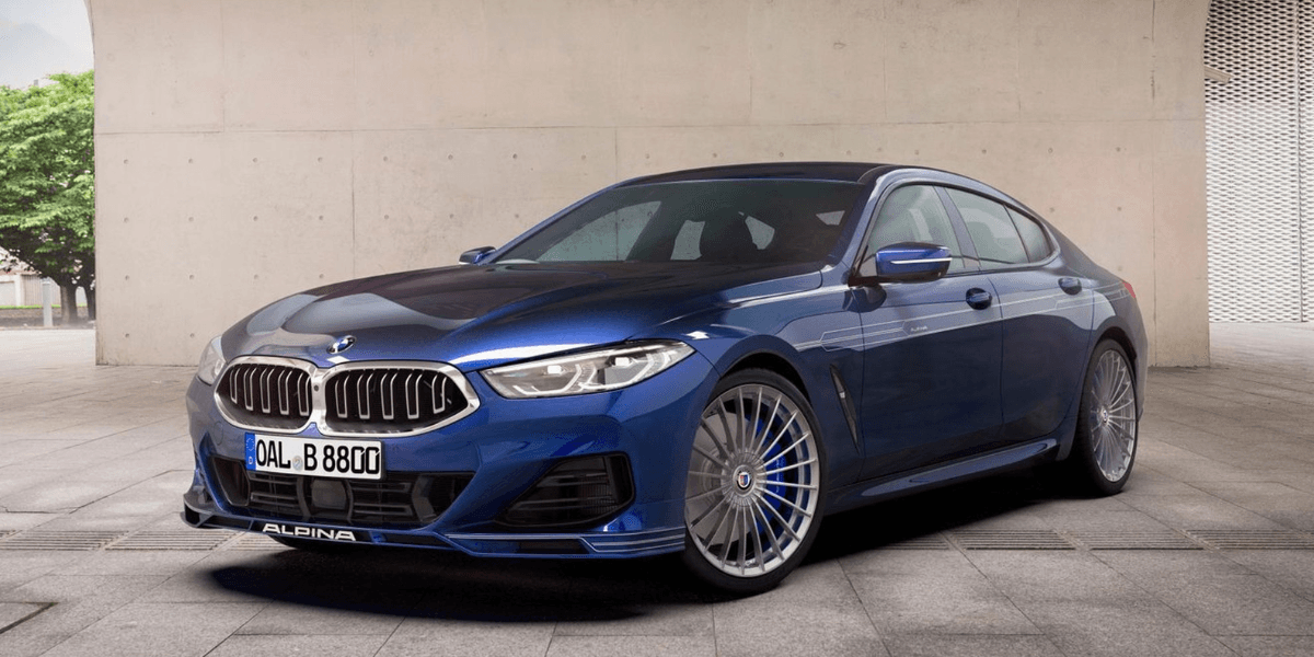 Alpina B8 Gran Coupé är 8-serien i skräddad tappning – V8 med 621 hk, fokus på komfort, långfärd och diskret prestanda snarare än bankörning. (Foto: Alpina)