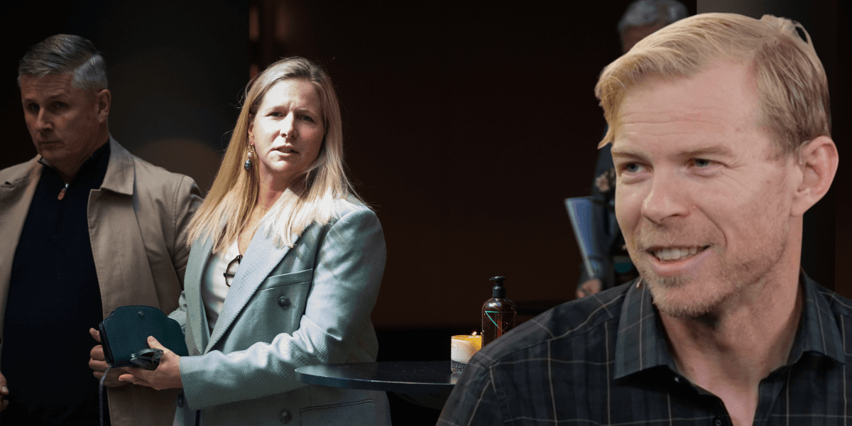 Cristina Stenbeck och David Ingnäs