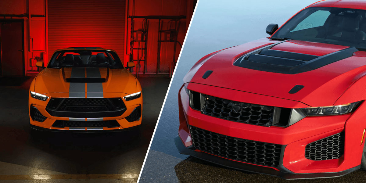 En från Ford och en från Shelby. Vilken väljer du? (Foto: Ford)