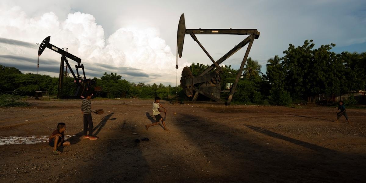 Oljekällor i Venezuela