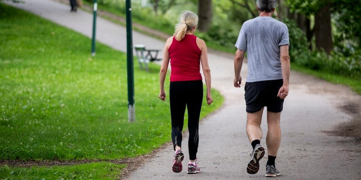 Ta en promenad och lev längre.