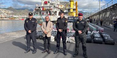 Nästan 10 ton kokain beslagtaget av polis i Spanien