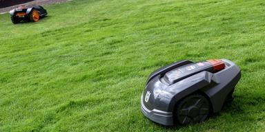 Vinter - inget som hindrar oss att köpa robotgräsklippare