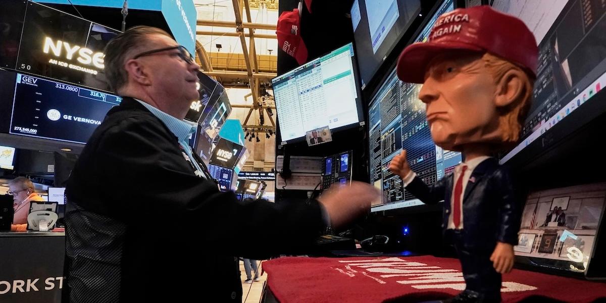 Läget är spänt mellan Trump och Wall Street för närvarande.