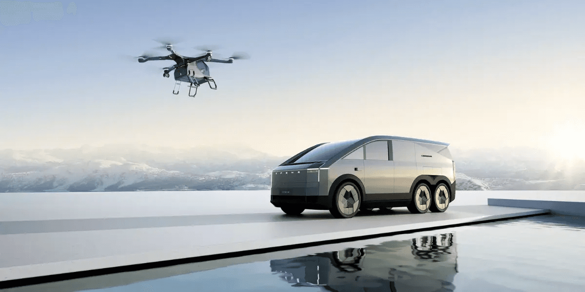 Xpengs drönare är intresserade av Wankelmotorn. (Foto: Xpeng)