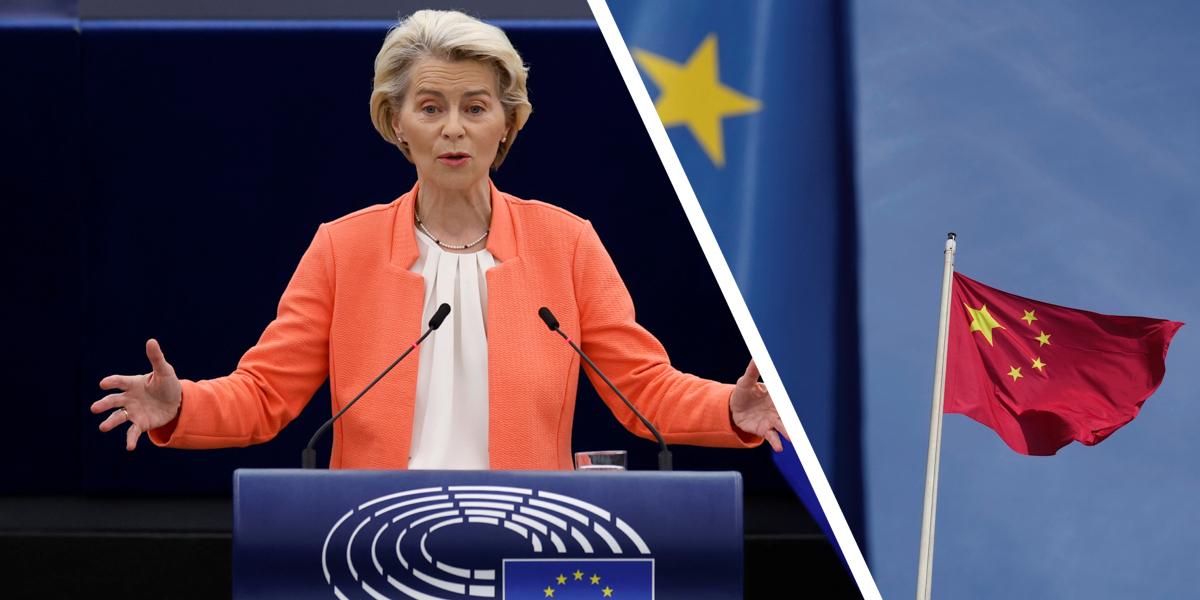 EU sätter ner foten: Vill stoppa kinesiska elbilar