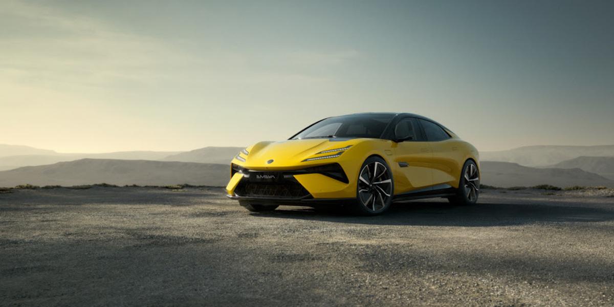 Lotus Emeya – märkets första eldrivna GT-bil