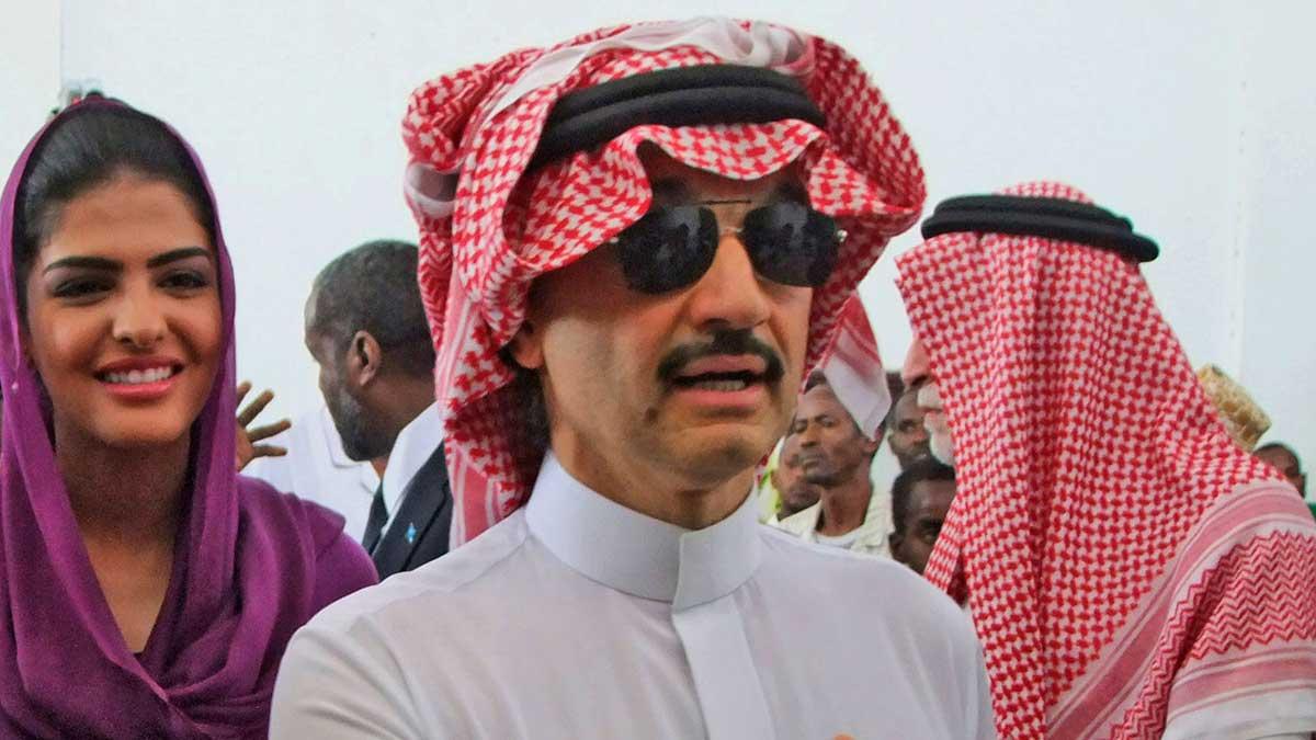 Den saudiska miljardären och prinsen Alwaleed bin-Talal har släppts efter att ha varit fängslad på korruptionsmisstankar. Nu ger han första intervjun. (Foto: TT)