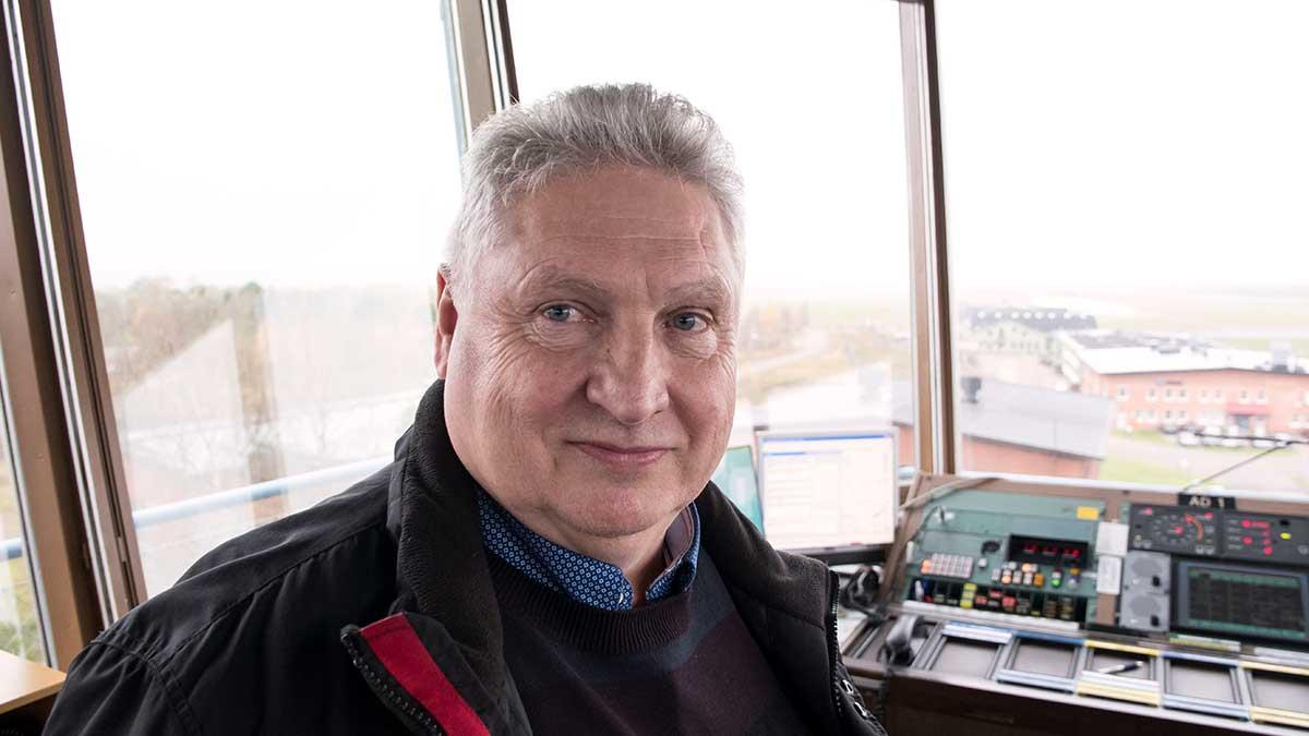 Drönarbolaget Cybaero har i dag ansökt om konkurs efter att styrelsen konstaterat att det inte är möjligt att driva bolaget vidare. På bild: Vd Tommy Magnusson. (Foto: TT)