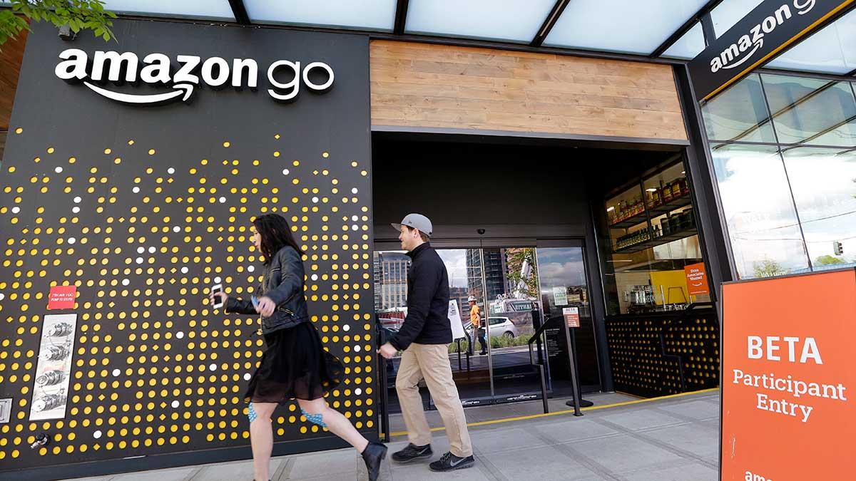 E-handelsjätten Amazon noterar nytt rekord i julhandeln. (Foto: TT)