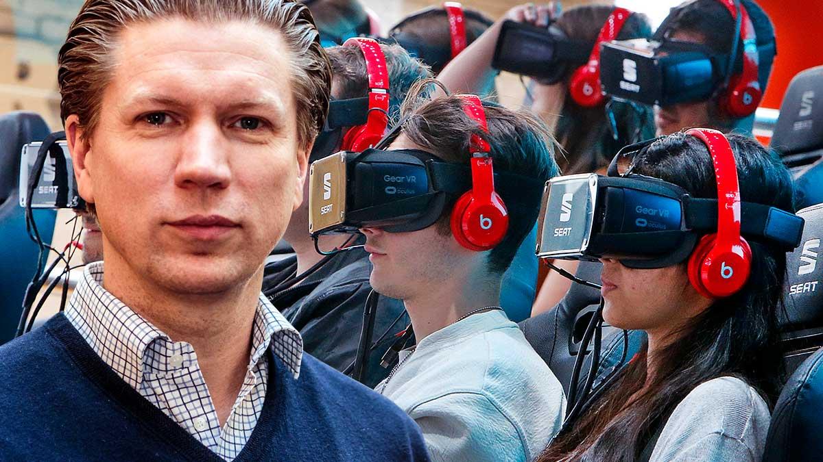 Det relativt unga teknikfenomenet virtual reality (bilden) ligger redan på dödsbädden