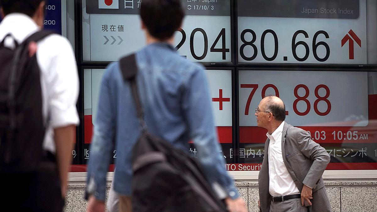 Asienbörserna lyfter på onsdagsmorgonen