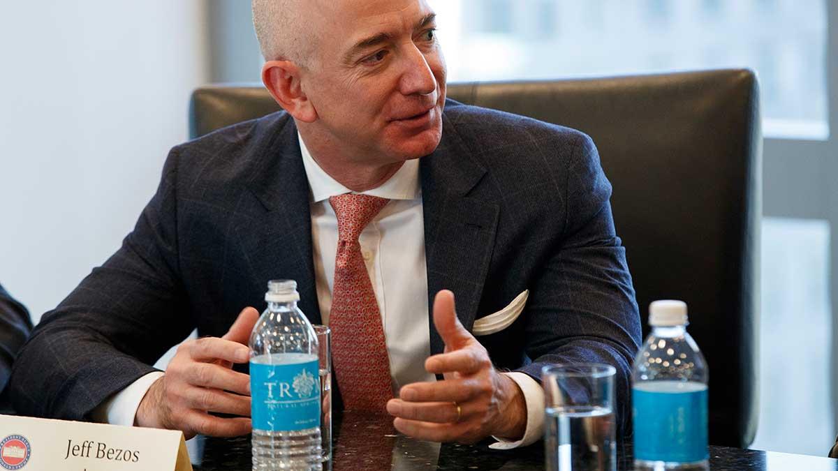 Amazons vd och grundare Jeff Bezos. (Foto: TT))