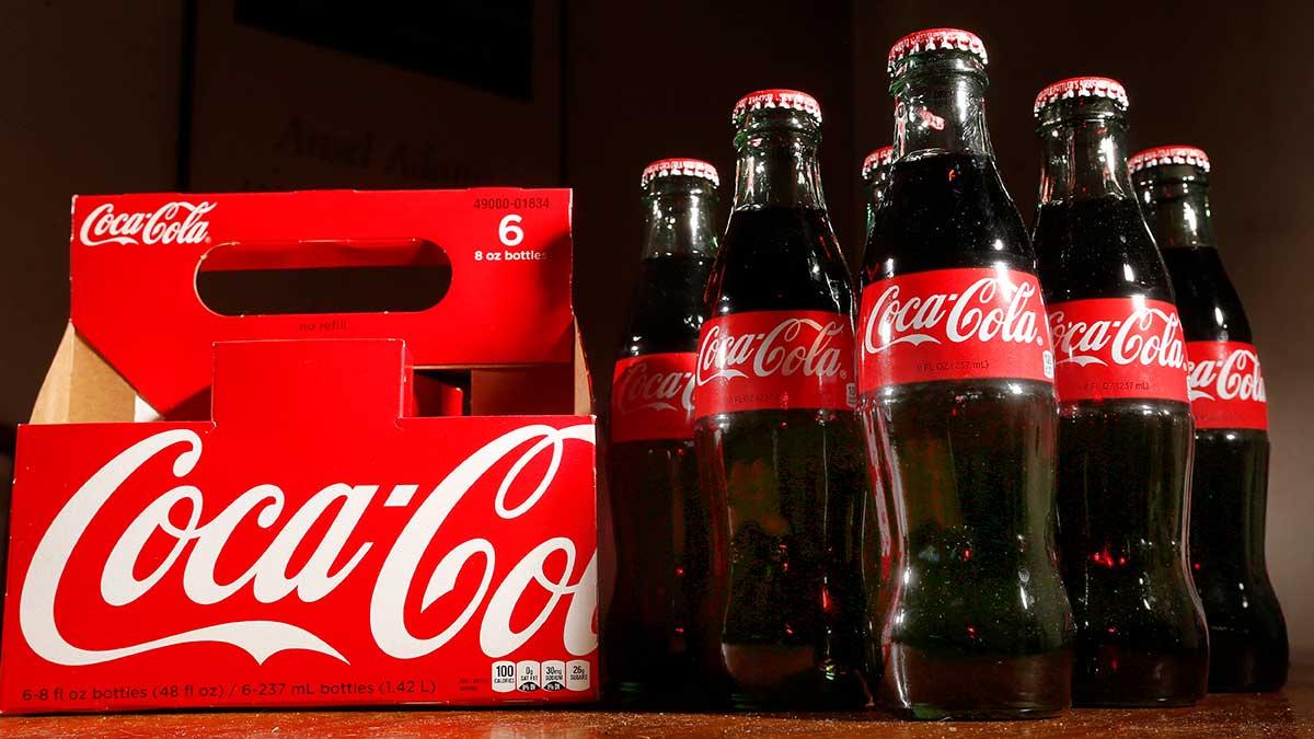 Coca-Cola har en vinsttippad aktie. (Foto: TT)