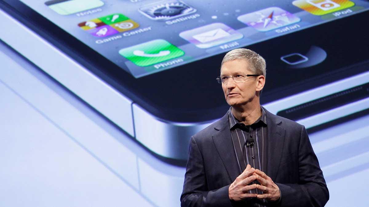 Apple, där Tim Cook är vd, väntas presentera sin nya Iphone 11 på ett event den 10 september. (Foto: TT)