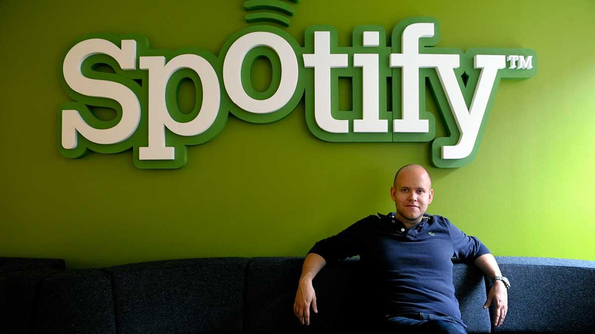 Spotifys vd och grundare Daniel Ek är ny delägare i nätläkaren Kry med en investering på 175 miljoner kronor. (Foto: TT)