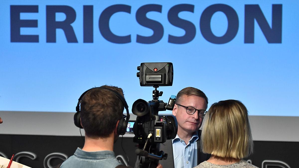 Jan Frykhammar är en av de två Ericssontoppar som nu får lämna telekomjätten på dagen. (Foto: TT)