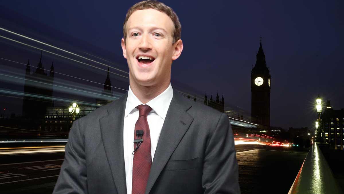Facebooks skapare Mark Zuckerberg räds inte Brexit. (TT / montage)
