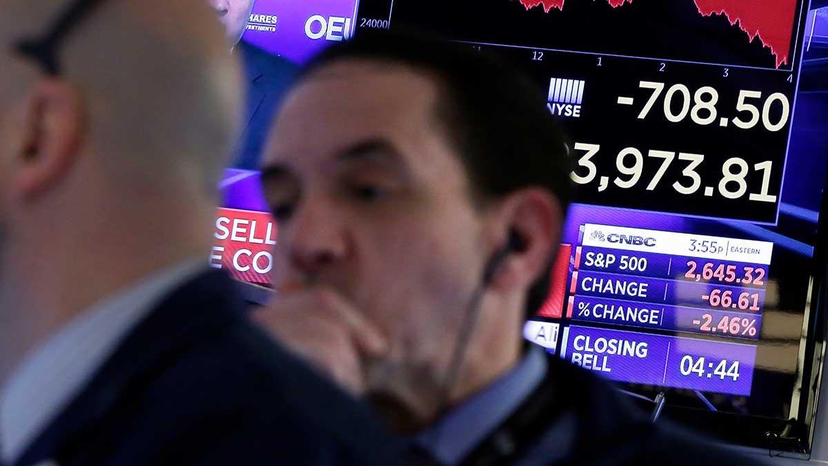 De amerikanska börserna vände nedåt i fredags kväll och avslutade med rejäla nedgångar. Det innebar samtidigt att Fear & Greed Index tickade nedåt ytterligare till 7