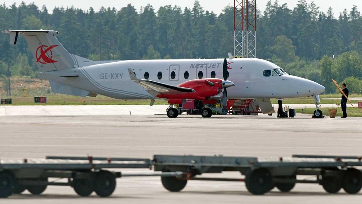 Flera flygplatser i Sverige riskerar nedläggning i kölvattnet av Nextjets konkurs