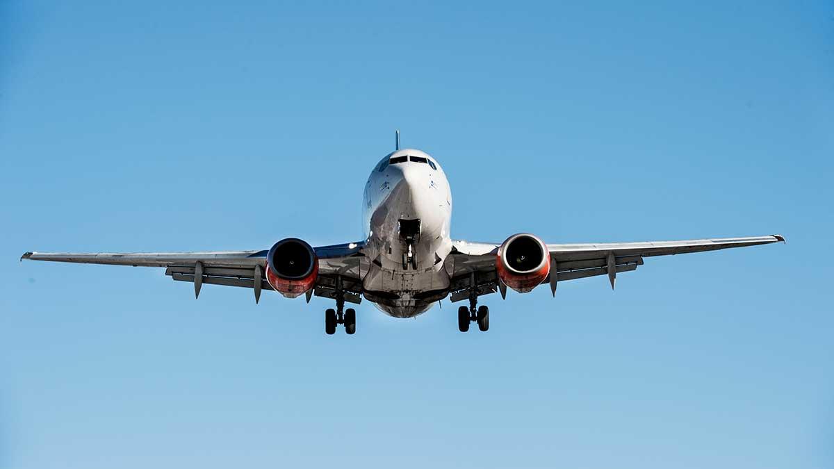 Flygresandet minskar kraftigt och aktörer i branschen befarar att trenden kan hålla i sig. (Foto: TT)
