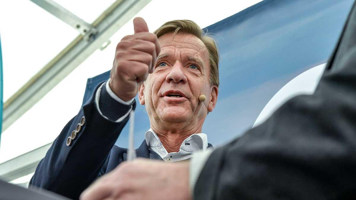 Volvo Cars vd Håkan Samuelsson tror att helåret slutar med försäljningsrekord