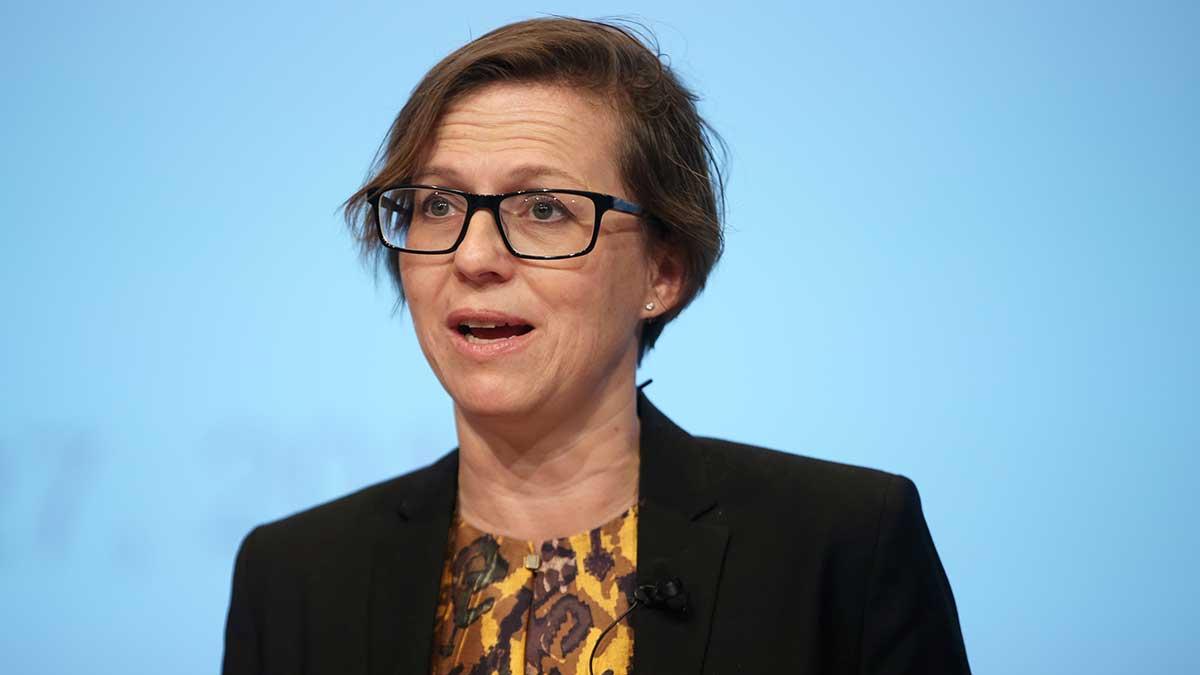 Ericssons kommunikationschef Helena Norrman lämnar telekomföretaget. (Foto: TT)