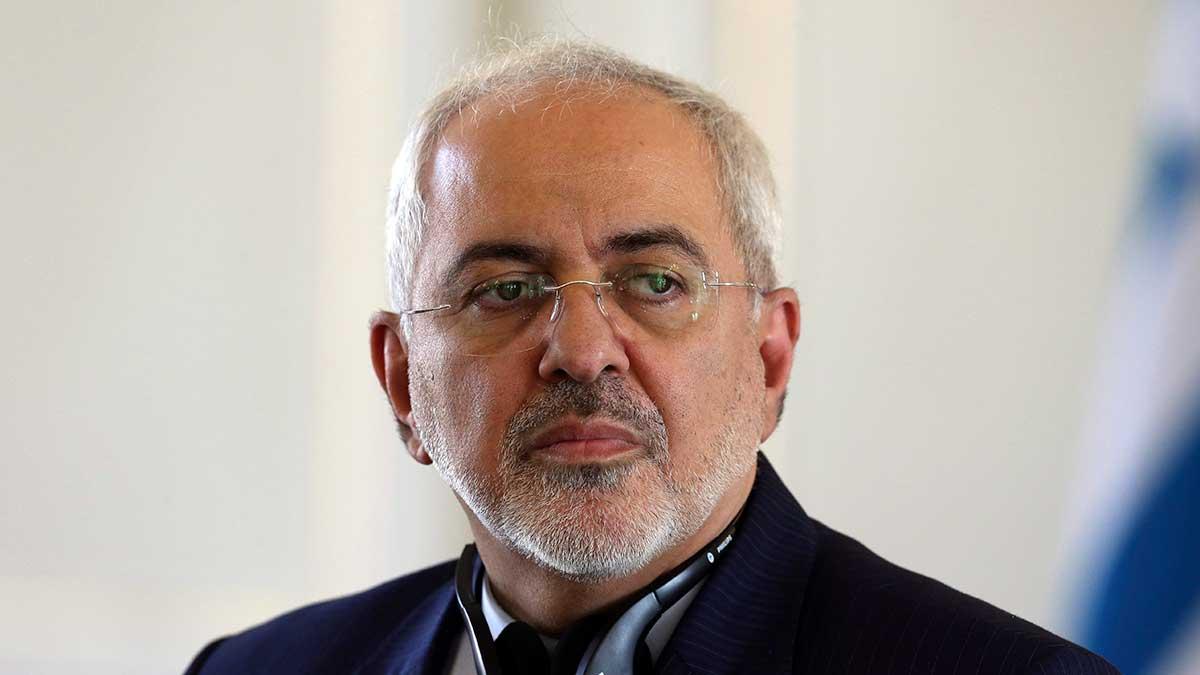 Irans utrikesminister Mohammad Javad Zarif. (Foto: TT)