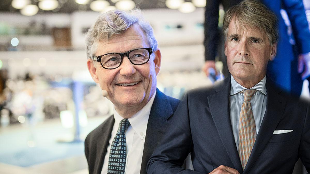 Jacob Wallenberg och Investor har återtagit makten i Ericsson från Christer Gardell och Cevian. (Foto: TT / montage)