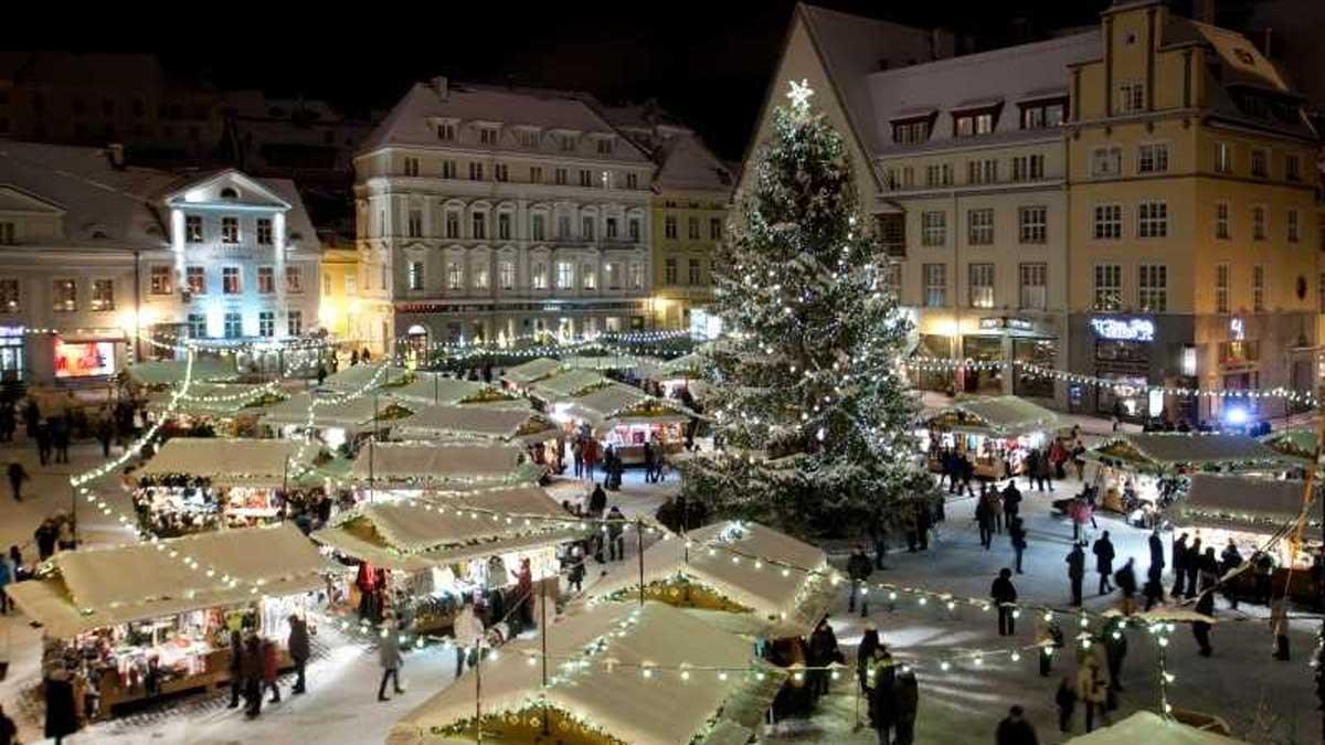 Julmarknaden i Tallinn är enligt CNN en av världens bästa
