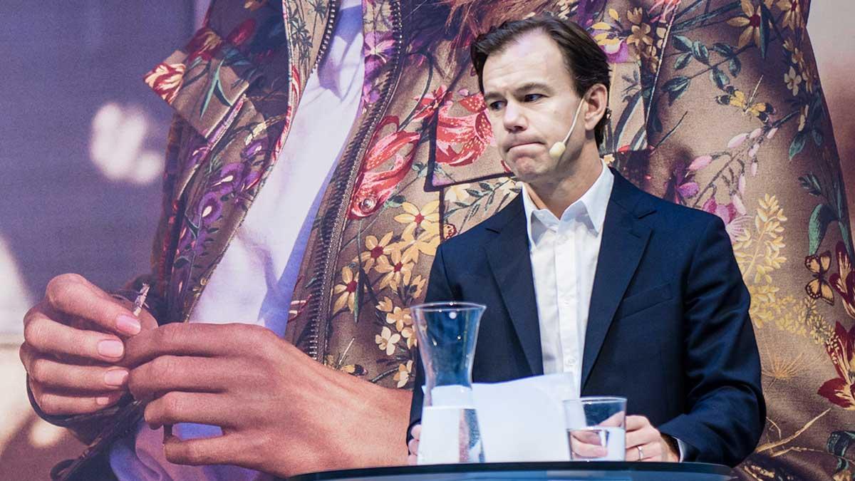 Butiksstängningar väntar H&M med vd:n Karl-Johan Persson