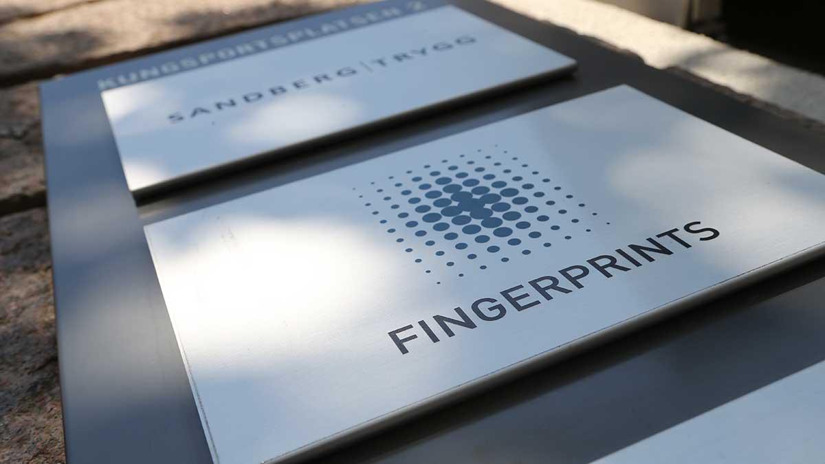 Fingerprint Cards tokslaktas på börsen. (Foto: TT)