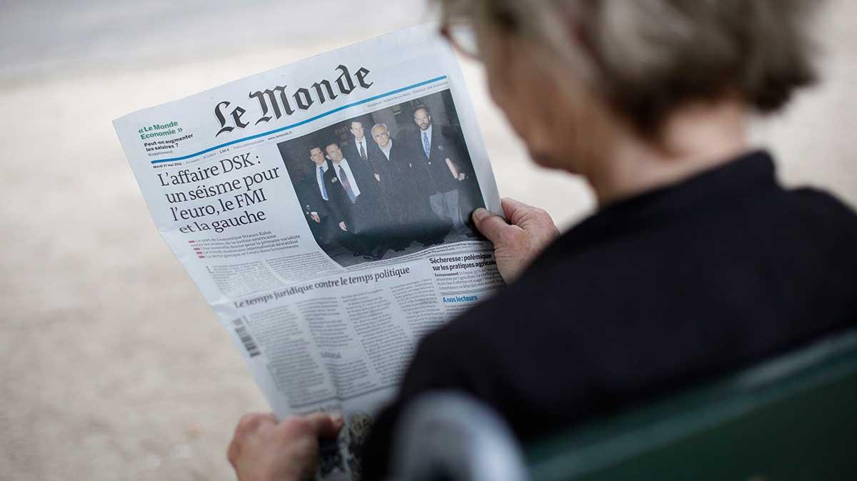 Le Monde stor bakom en databas som ska avslöja vilka nyheter som är falska. (Foto: TT)