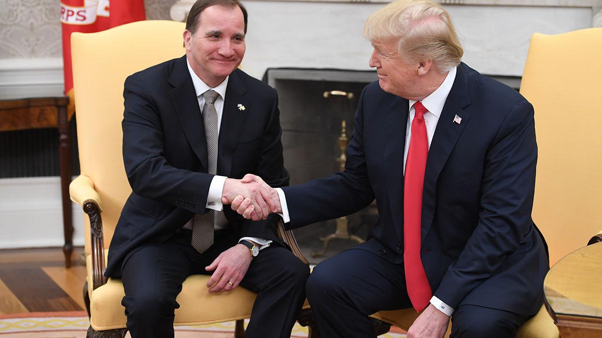 Är Stefan Löfven och Donald Trump lika som bär? Ja