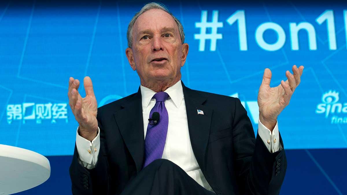 Den amerikanska miljardären Michael Bloomberg överväger en presidentvalskampanj inför 2020. Det rapporterar The Guardian. (Foto: TT)
