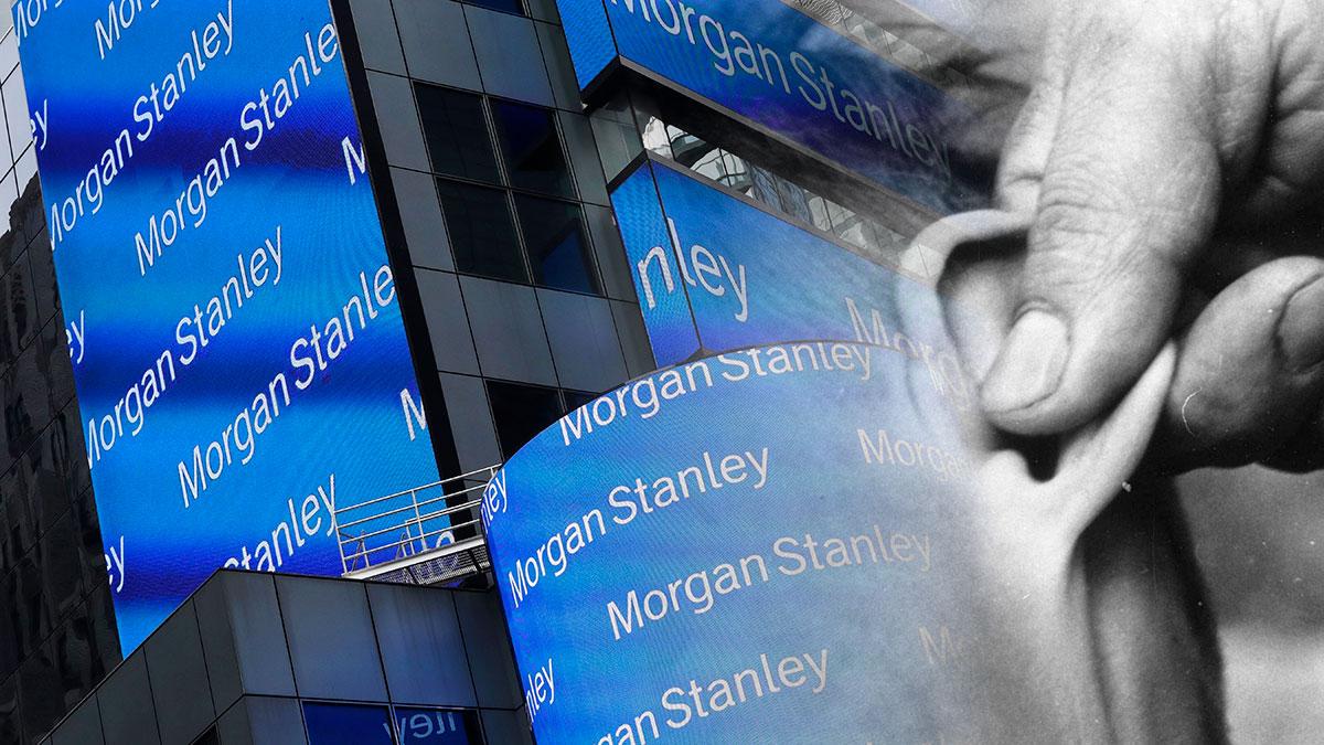 Nasdaq Stockholms disciplinnämnd har funnit att Morgan Stanley har brutit mot regelverket för medlemmar vid Nasdaq Nordic och har därför tilldelats en varning. (Foto: TT / Montage)