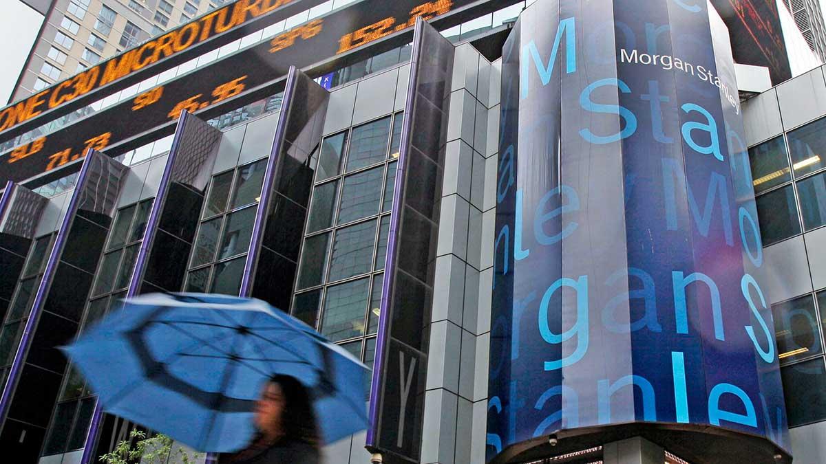 Morgan Stanley åker på tio miljoner i böter för bristande hantering mot penningtvätt. (Foto: TT)