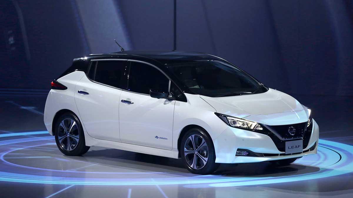 Japanska Nissan har tillkännagivit planer på att sälja en miljon elbilar årligen 2022