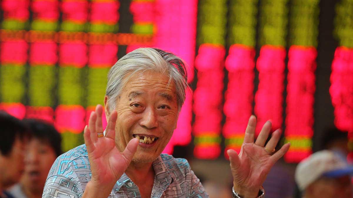 Asienbörserna stiger brett på torsdagen med stöd av bland annat uppgången på Wall Street. (Foto: TT)